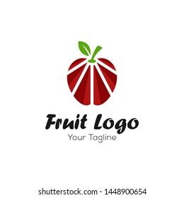 Abstract Fruit Logo Design Template Vectors Stock Vector (royalty Free 