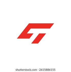 abstract ft letter logo - ft logo