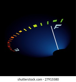 abstract fuel level. Vector illustration