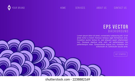 Abstract fun background Web Design Abstract Background EPS Vector For Website, Landing Page, Home Page, Web Page