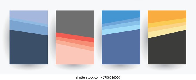 Abstract fun color pattern cartoon texture for doodle geometric background. Vector shape for brochure cover template 