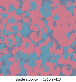 Abstract fun color pattern cartoon texture for doodle geometric background. Seamless ornament, circle, patchwork. Printing clothes for boys, girls.