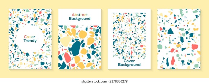 Resumen de la textura de dibujos animados de patrones de color divertidos para el fondo geométrico del doodle.