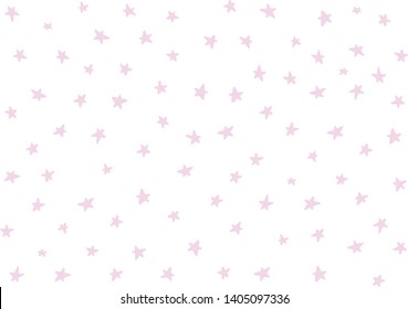 Abstract fun stars pattern, background for children.