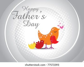 abstract funky concept background for father' s day