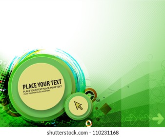 Abstract funky graphic design vector background