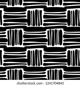 Abstract funky t-shirtl seamless rough grunge print, modern seamless design template. Hipster trendy painted style texture, poster with different doodle elements.Urban bright youth textiles sample
