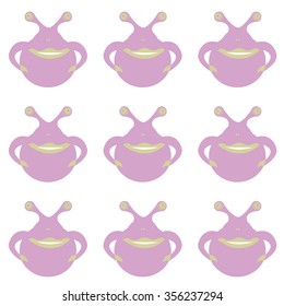 abstract funny animal alien toy