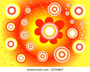Abstract funny background.