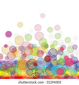 Abstract funny background for your design