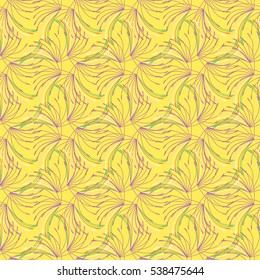 Abstract funny geometrical seamless pattern.