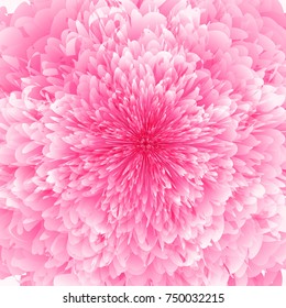 Abstract fururistic background with random layered texture. Fantastic flower vector illustration. Abstract burst vector.