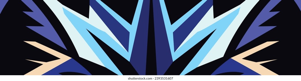 abstract future banner background design