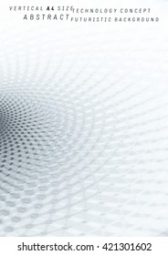 Abstract future concept shiny and glossy background with black and white half tone effect. Ideal for technology concept futuristic brochure & flyer cover works or background designs.
