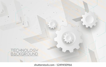 Abstract future digital science technology concept. Business virtual concept. Cyber security background
