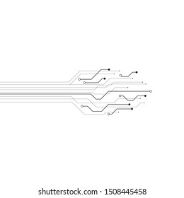 Abstract future digital science technology concept