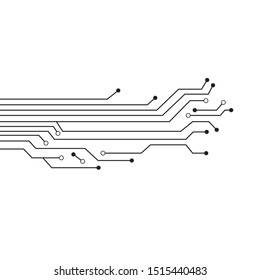 Abstract future digital science technology concept