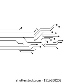 Abstract future digital science technology concept