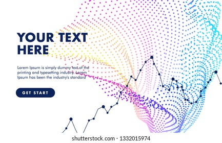 Abstract future realistics shape objects. Innovations blend systems and technologies in big data. development  technology automatically process. black and full color future style.