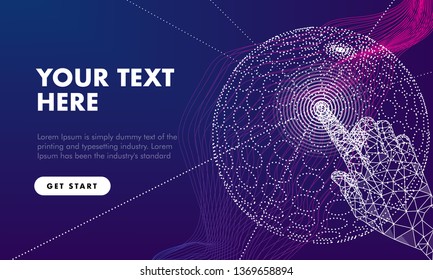 Abstract future realistics shape objects. Innovations blend systems and technologies in big data. development  technology automatically process. black and full color future style.