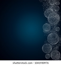Abstract future technology concept background.