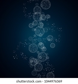 Abstract future technology concept background.