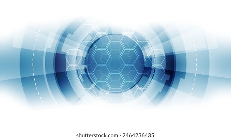 Abstract future technology concept background. Vector Illustration for your graphic design