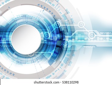 Abstract toekomsttechnologieconcept achtergrond, vectorillustratie