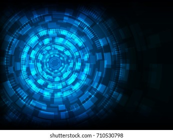 Abstract future technology concept. Cyber background