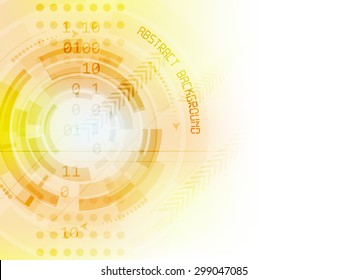 Abstract future technology vector background