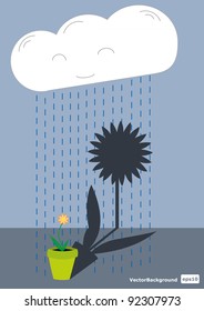 Abstract future vision vector illustration eps 10