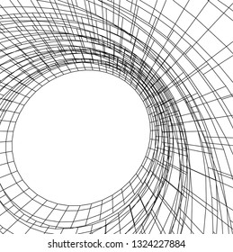 abstract futuristic architecture