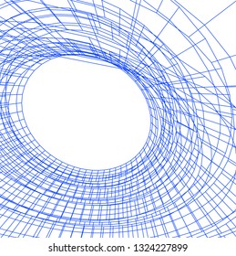 abstract futuristic architecture