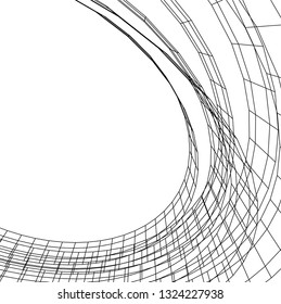 abstract futuristic architecture