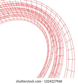 abstract futuristic architecture