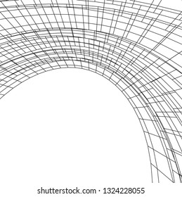 abstract futuristic architecture