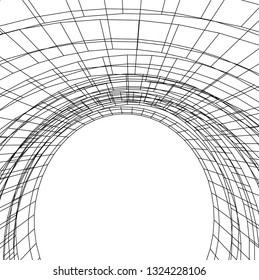 abstract futuristic architecture