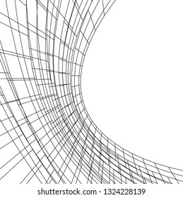 abstract futuristic architecture