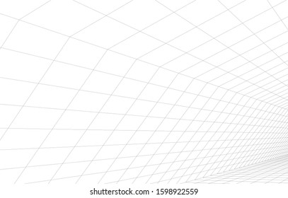 abstract futuristic architecture design  3d illustration