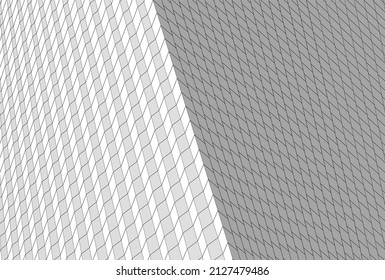 abstract futuristic architecture 
vector 3d illustration