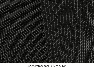 abstract futuristic architecture 
vector 3d illustration
