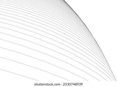 Abstract futuristic architecture vector 3d illustration