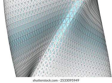 Abstractas Vector de arquitectura futurista Ilustración 3D