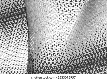 Abstractas Vector de arquitectura futurista Ilustración 3D