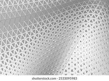 Ilustração 3d abstrata do vetor da arquitetura futurista