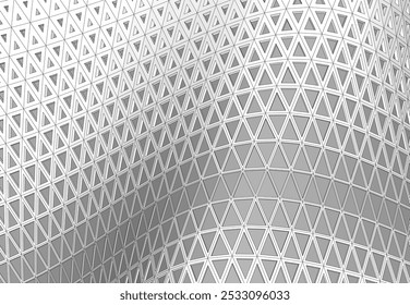 Abstractas Vector de arquitectura futurista Ilustración 3D