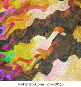 abstract futuristic art background,  vector grunge paper texture
