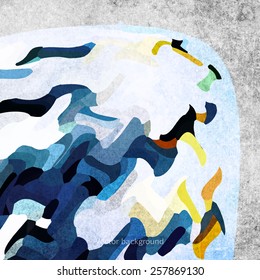 abstract futuristic art background,  vector grunge paper texture