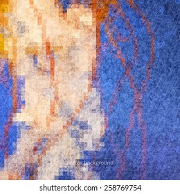 abstract futuristic art background,  vector grunge paper texture