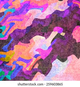 abstract futuristic art background,  vector grunge paper texture